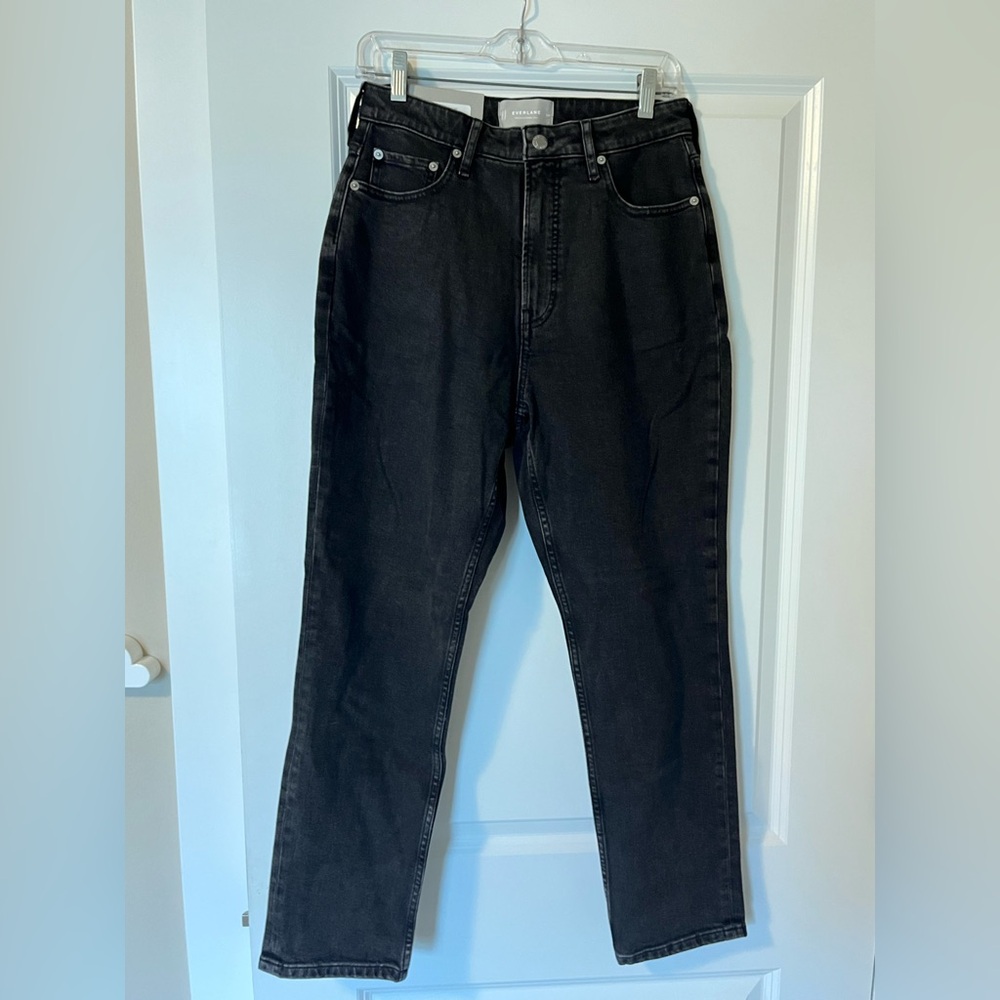 NWT Everlane Women’s Faded Black Curvy Cheeky Jeans